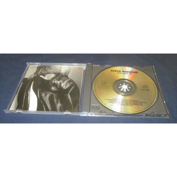 Steve Winwood - Roll With It on cd (Virgin Records Canada, 1988) - Picture 2 of 3
